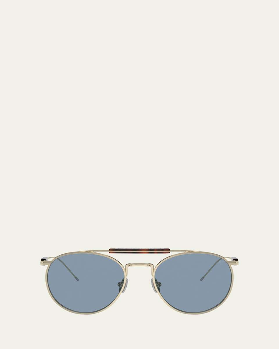 Phantos Round Titanium Sunglasses